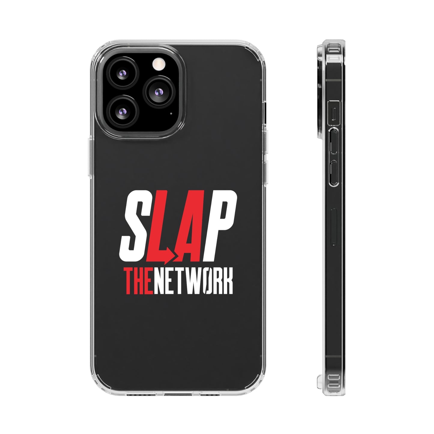 SLAP the Network Phone Cases - Clear Transparent