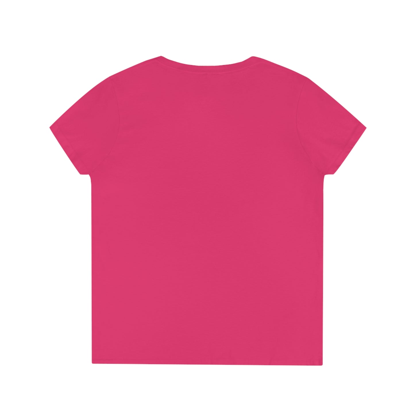 Daz It, Daz All-Ladies' V-Neck T-Shirt (Orange Lip Logo)